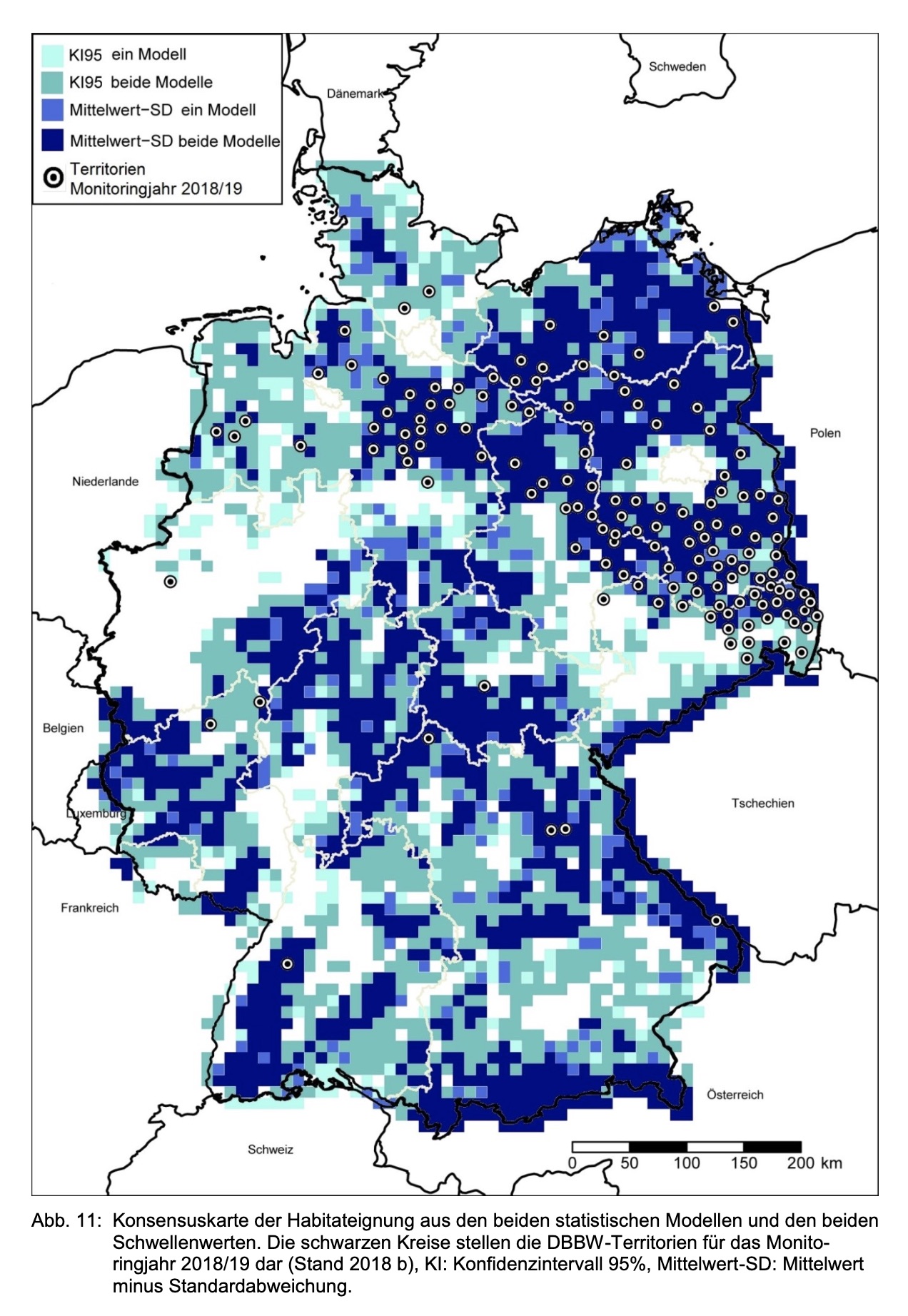 potentielle Lebensräume